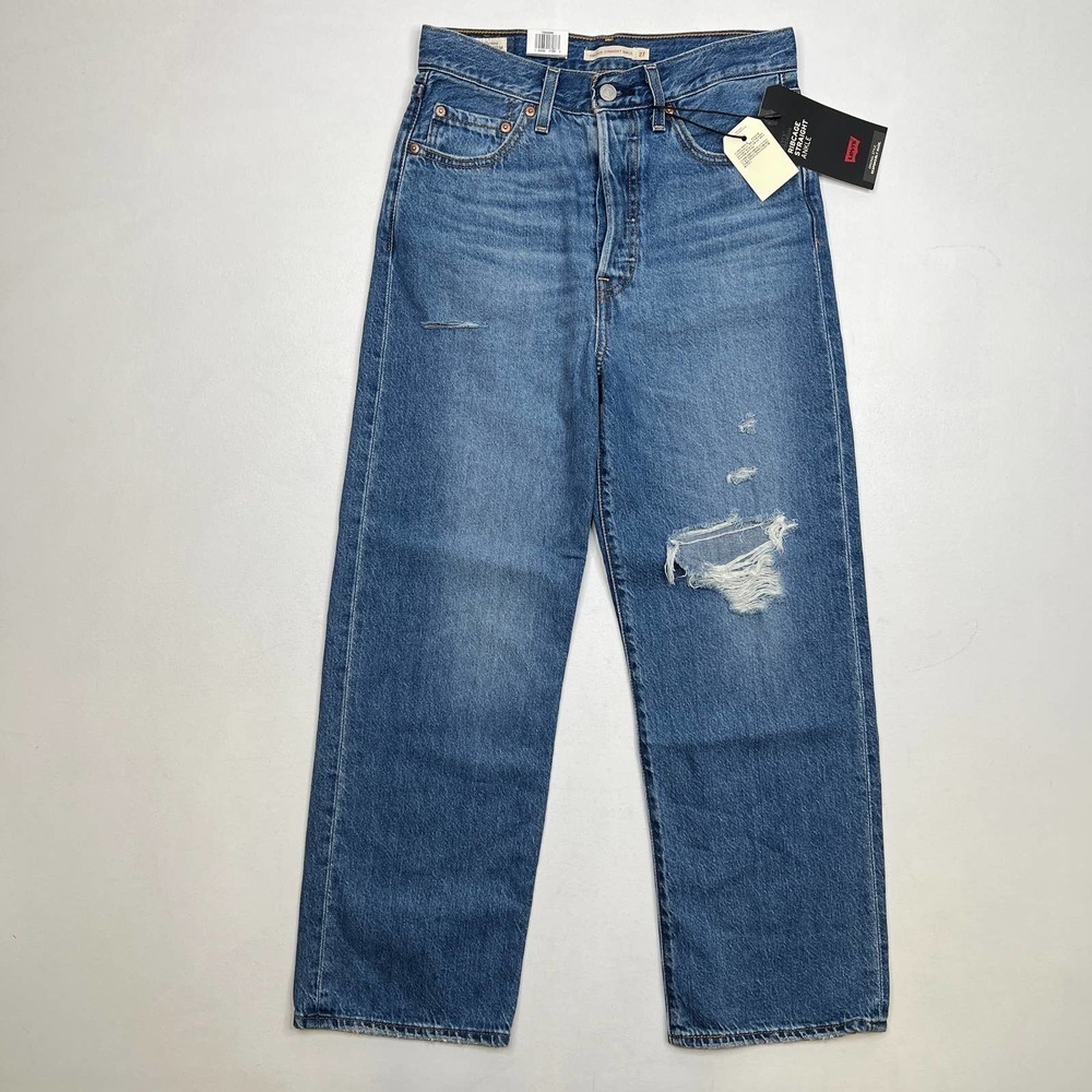 Levi's Premium Ricbage Straight Ankle Jeans Jeans Medium Wash